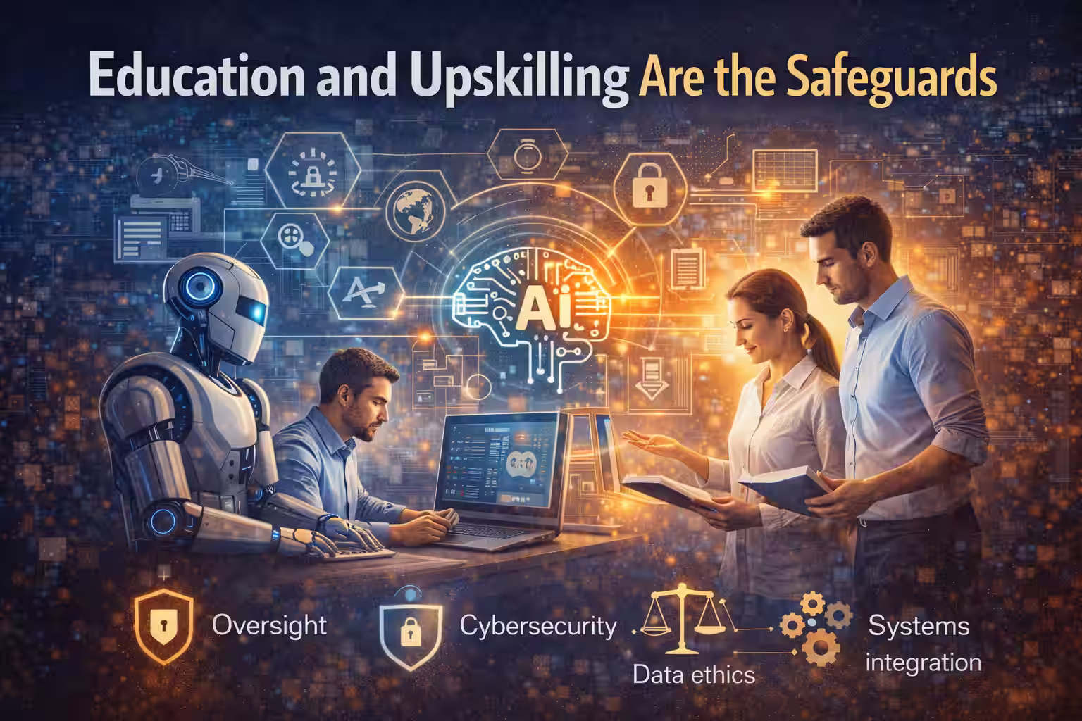 Education and upskilling are the real safeguards