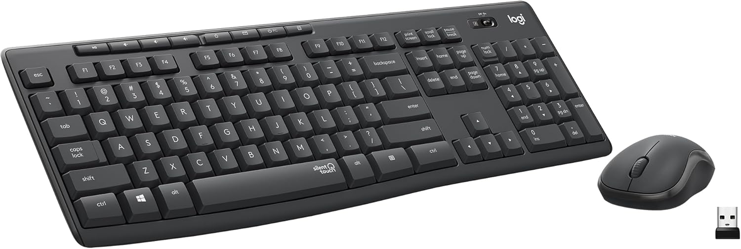 Logitech MK295 keyboard and mouse