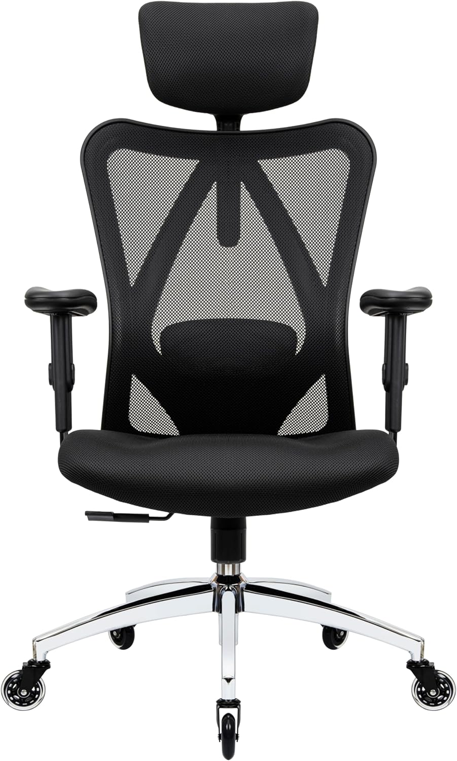 Duramont ergonomic office chair with breathable mesh back and adjustable lumbar support