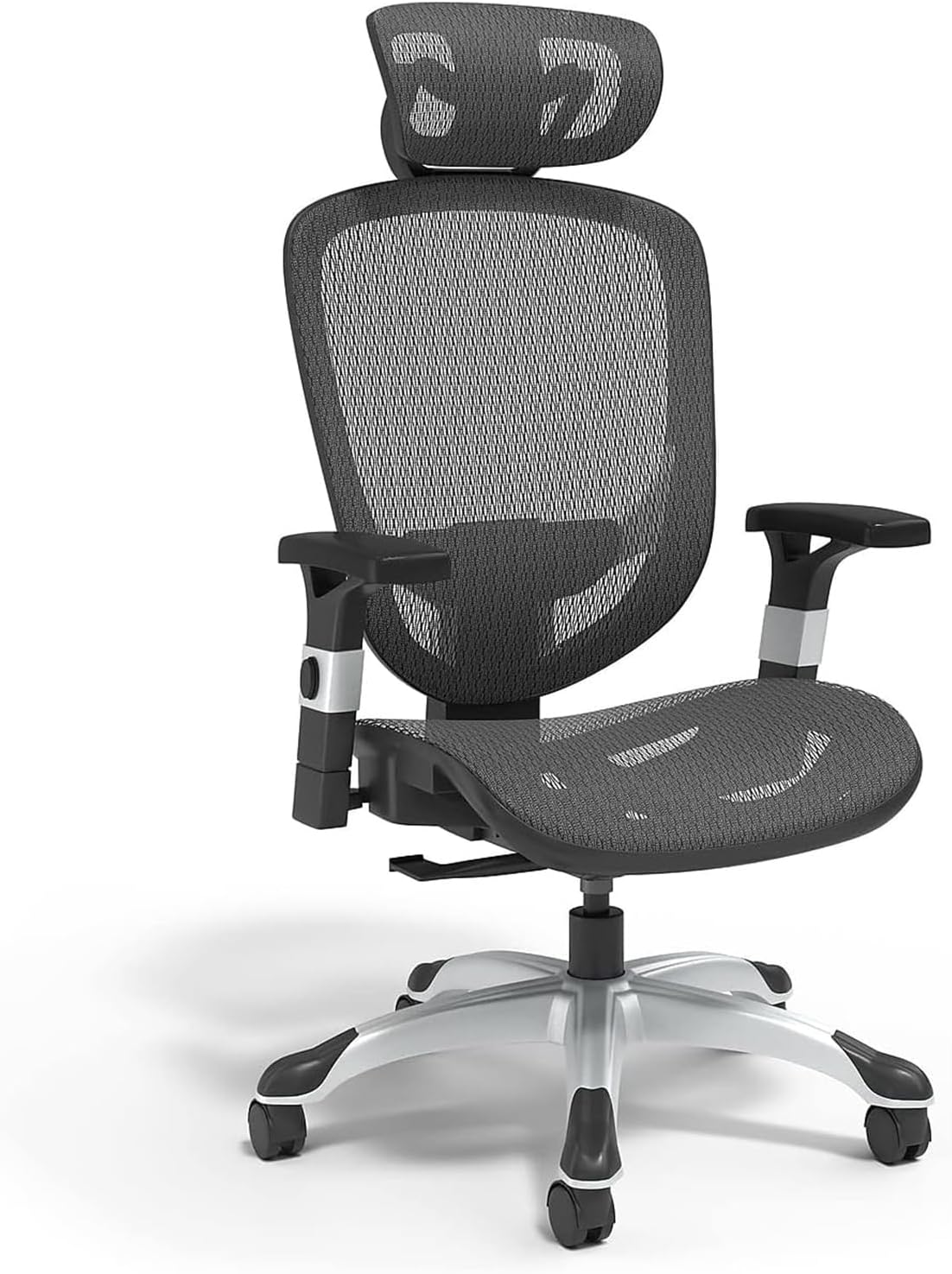 Union & Scale FlexFit Hyken breathable mesh office chair in black