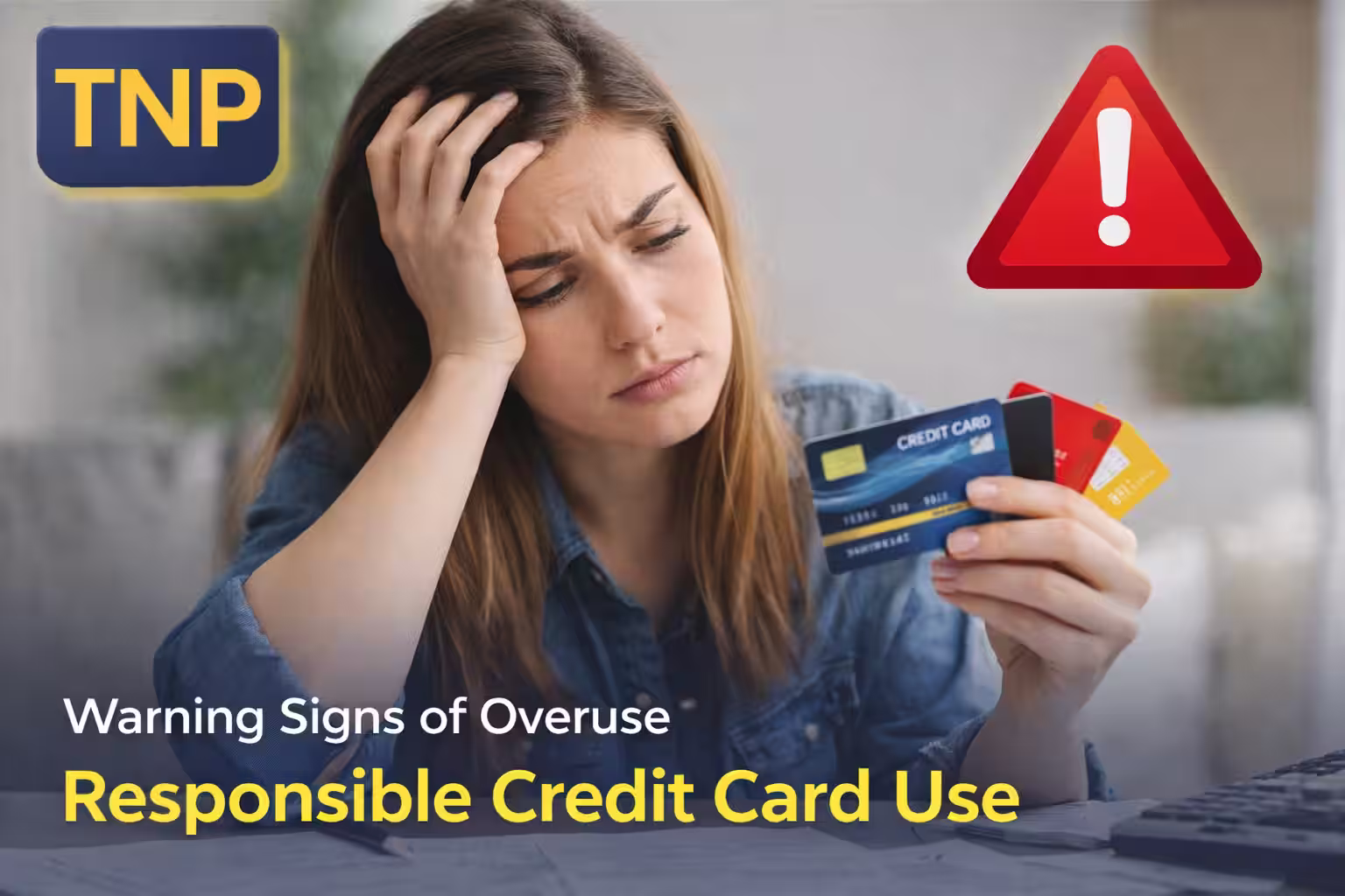 Warning signs of credit overuse chart