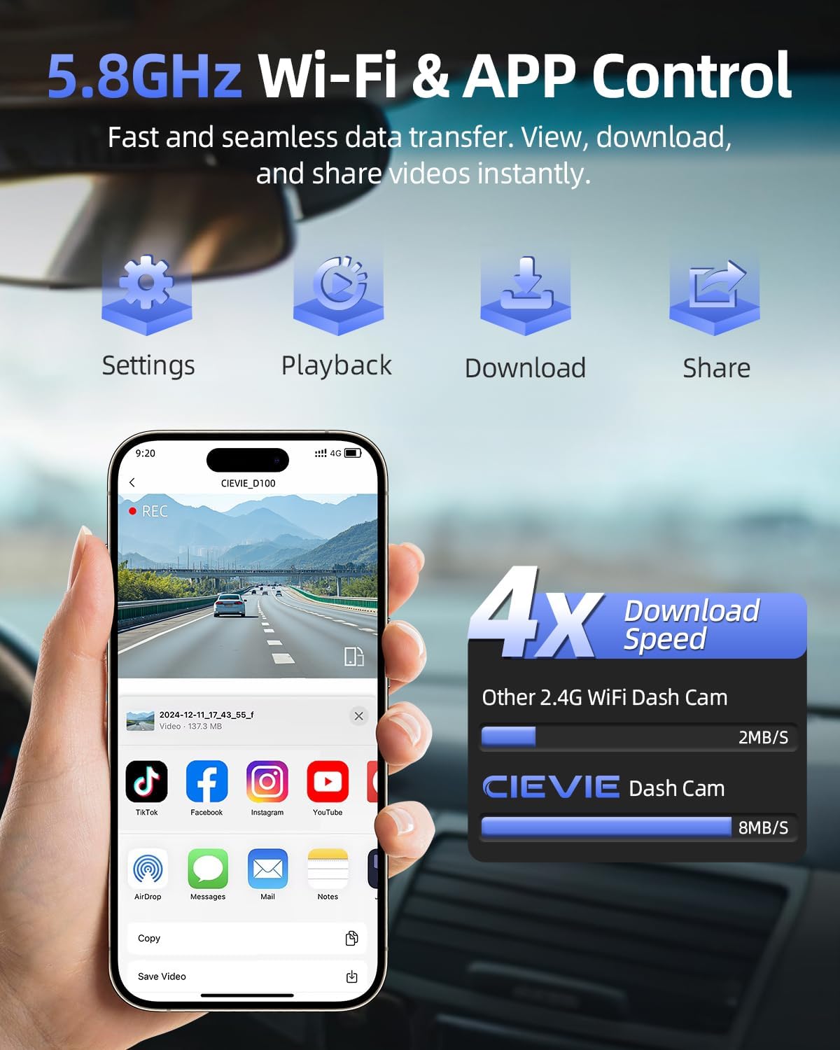 Budget dash cam image 1