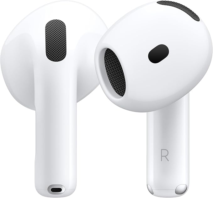 AirPods 4 earbuds in-ear shot