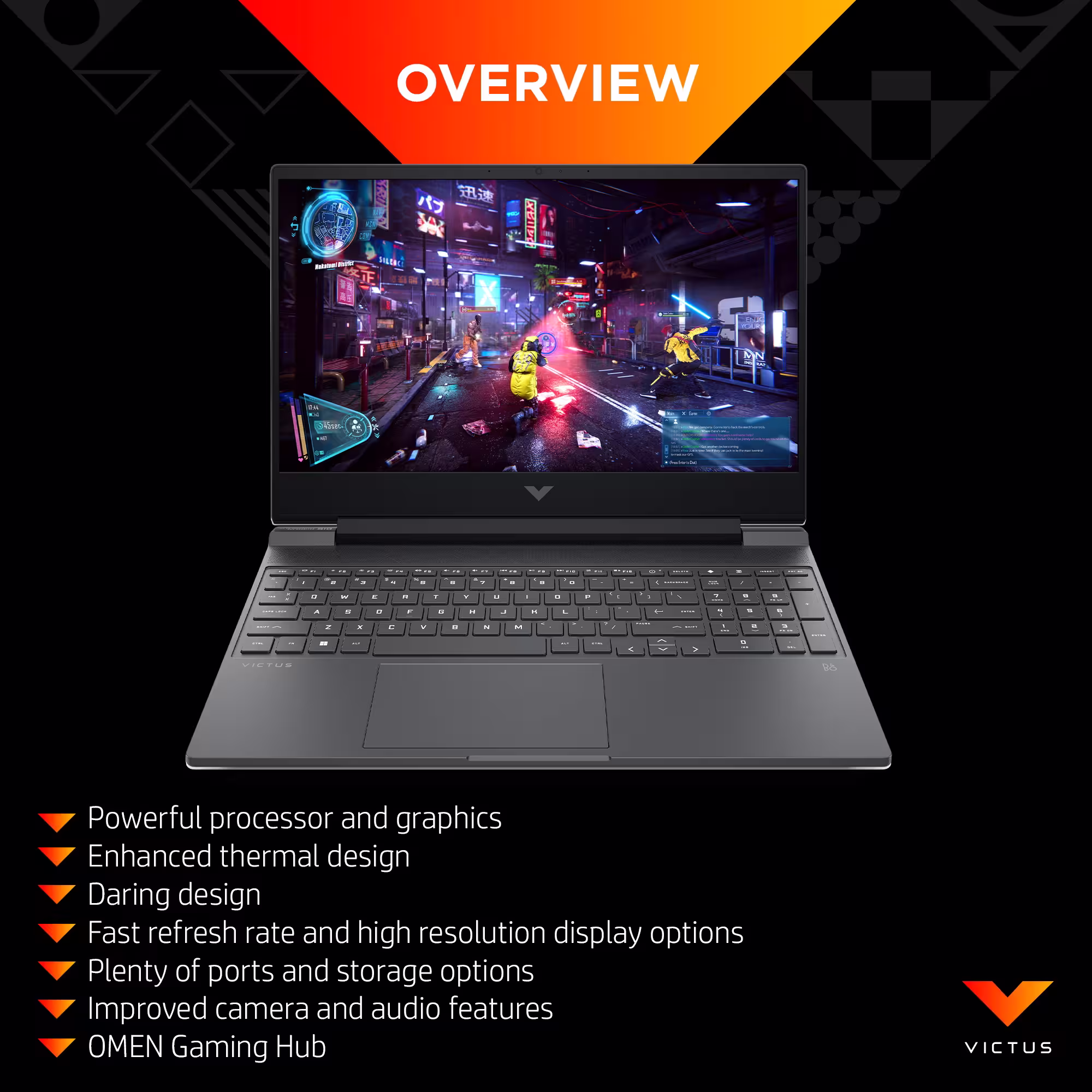 HP Victus 15 gaming laptop