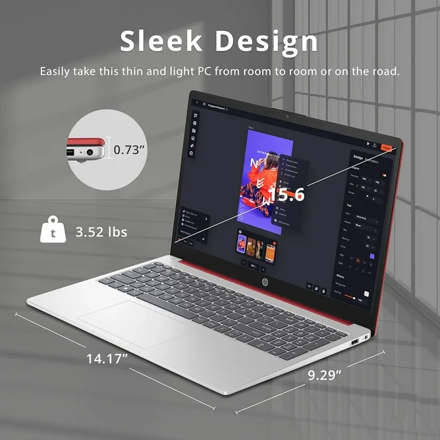 HP laptop keyboard detail